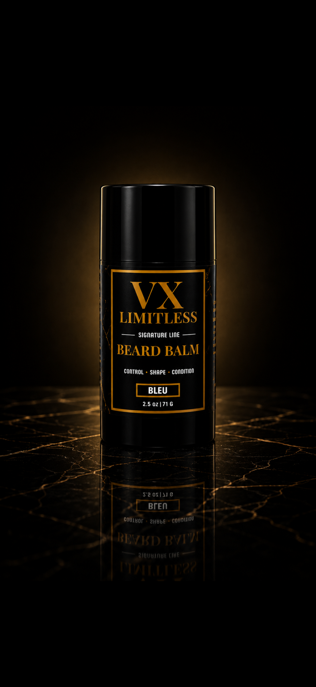 VX Limitless Signature Line Beard Balm – BLEU