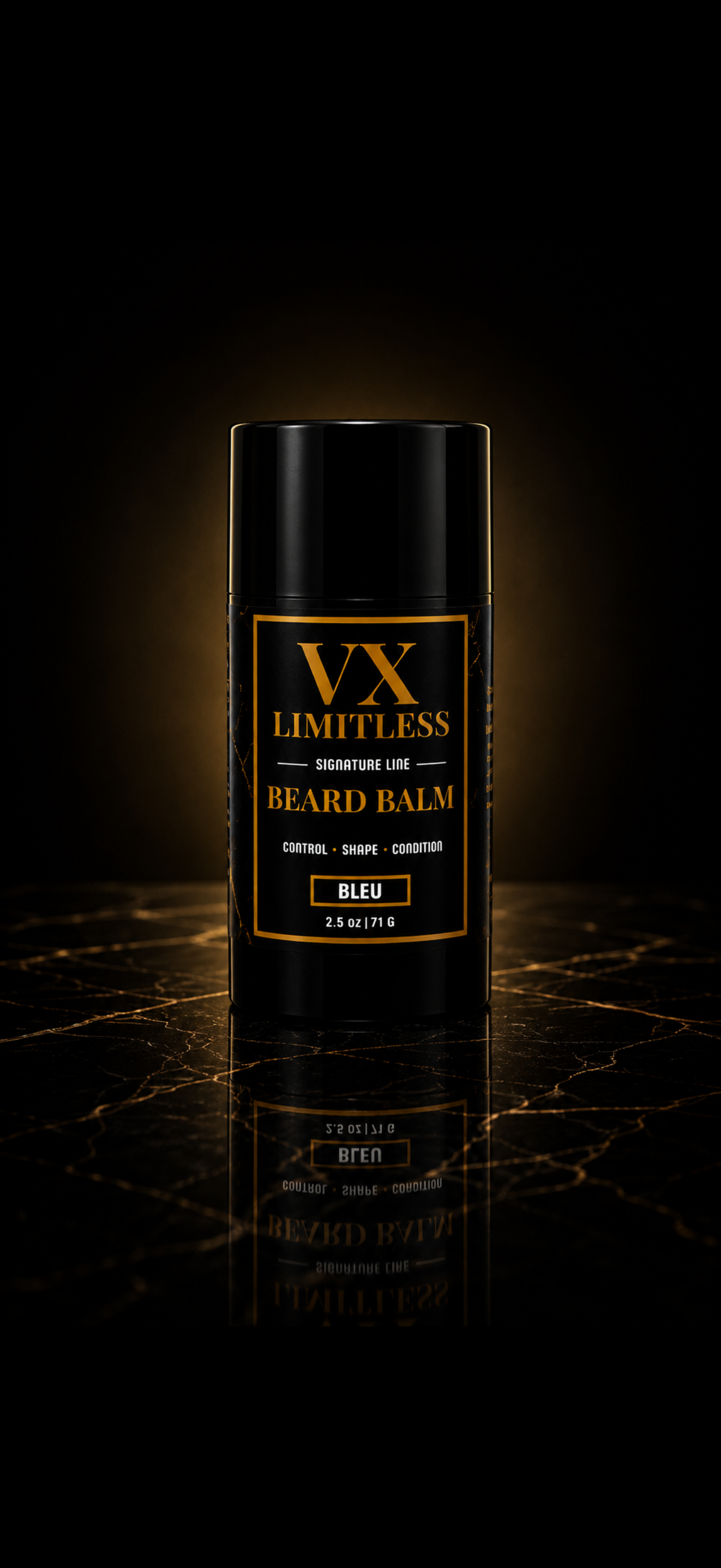 VX Limitless Signature Line Beard Balm – BLEU