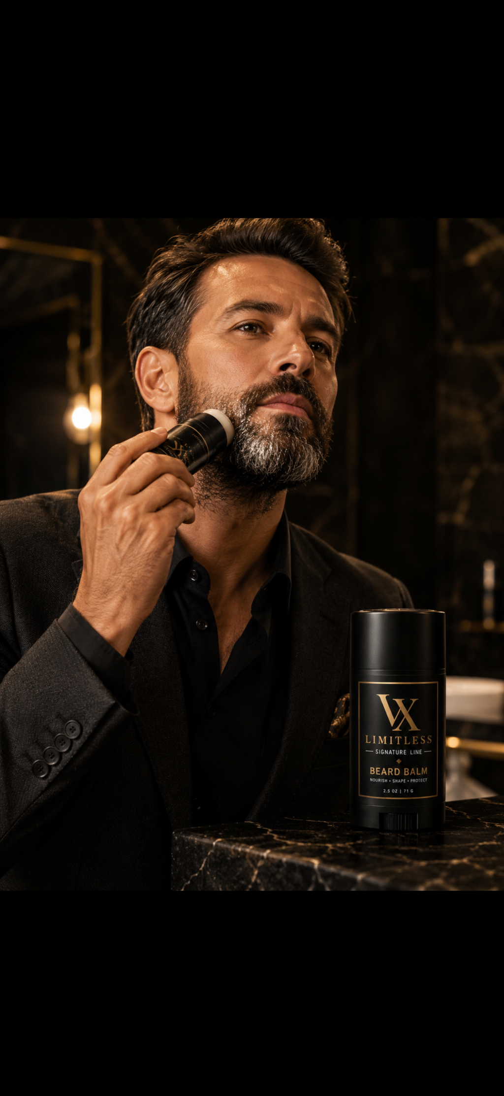VX Limitless Signature Line Beard Balm – BLEU