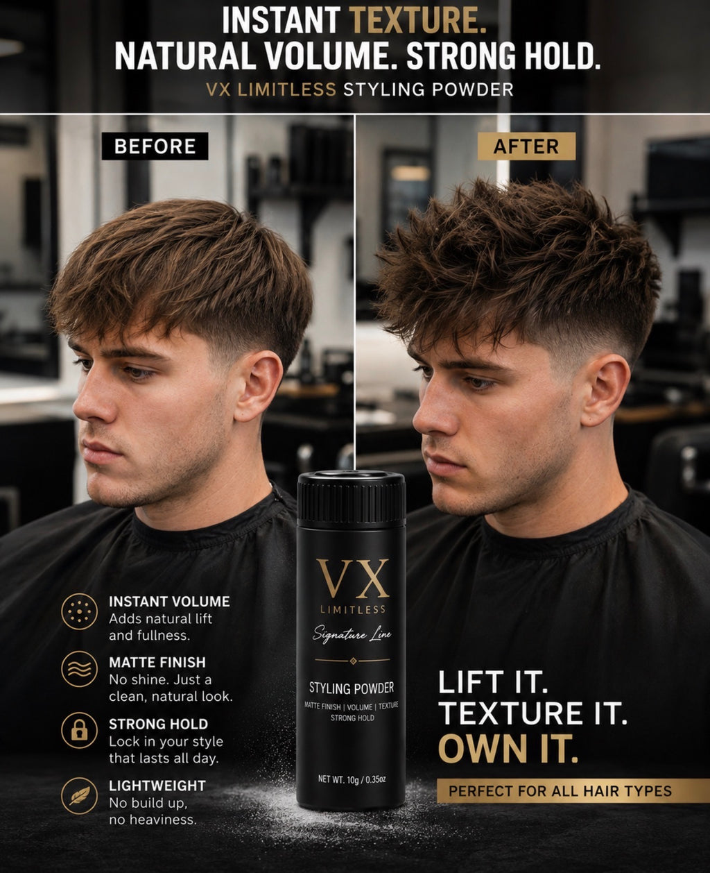 VX Limitless Signature Line Styling Powder