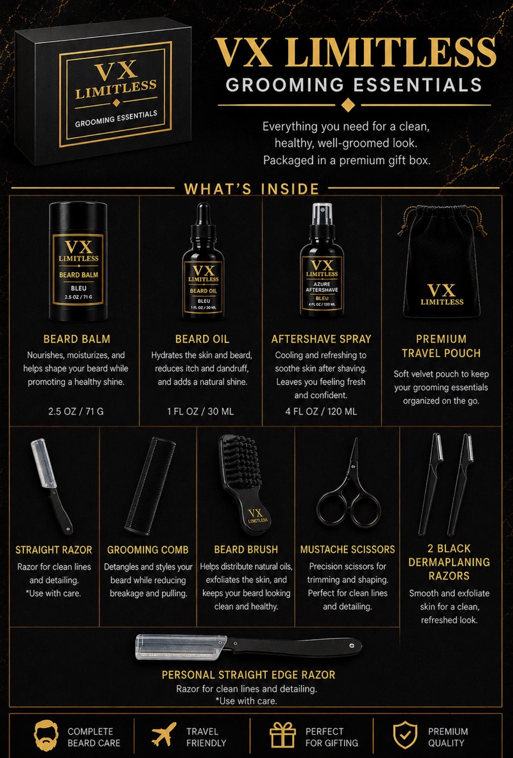VX Limitless Grooming Essentials Gift Set