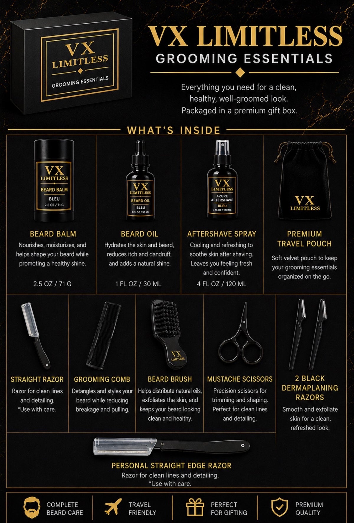 VX Limitless Grooming Essentials Gift Set