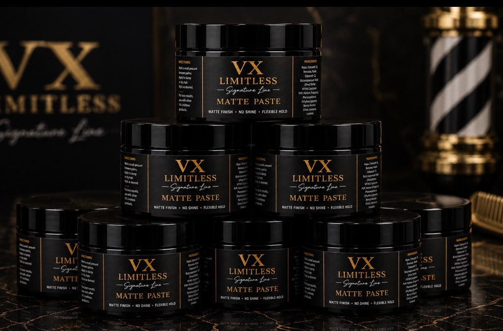 VX Limitless Signature Line Matte Paste | Strong Hold, Matte Finish Styling Paste